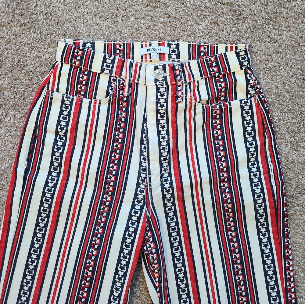Re/Done X Ford 70s Bootcut Jeans Size 25 - image 6